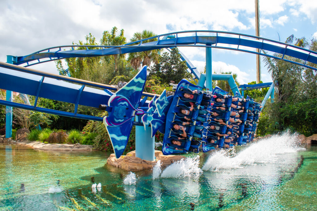 Orlando,,Florida.,February,15,,2020.,People,Enjoying,Terrific,Manta,Ray